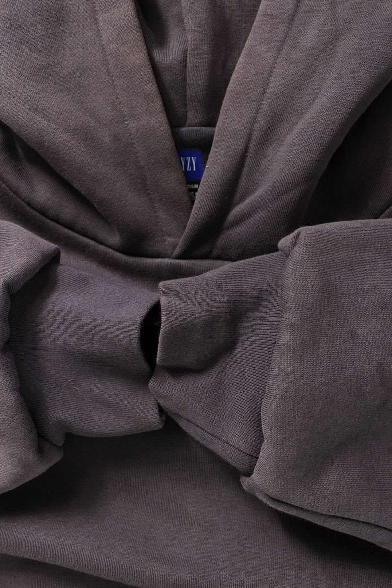 Yeezy Pullover Hoodie Gray Size M