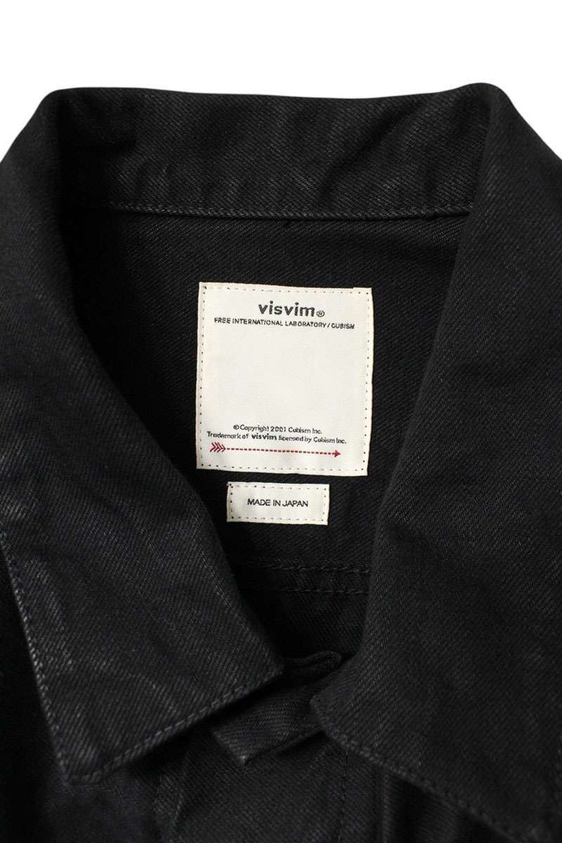 Visvim Cotton Denim Jacket Black Size M