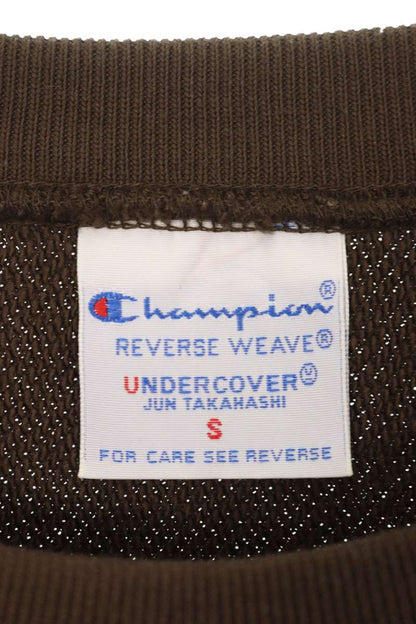 UNDERCOVER Bead Logo Embroidered Sweatshirt Brown Size S