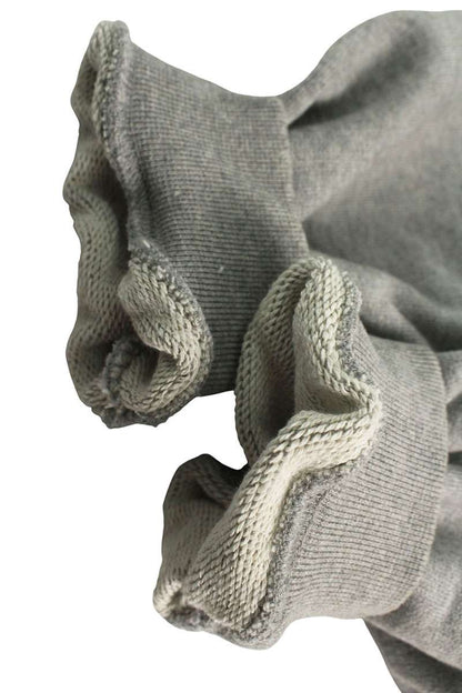 Vetements Logo Embroidered Pullover Hoodie Gray Size M