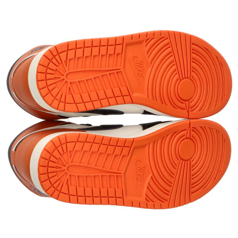 Nike Sneakers Orange x Black x White Size 28cm
