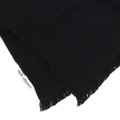Our Legacy Wool Scarf Black One Size