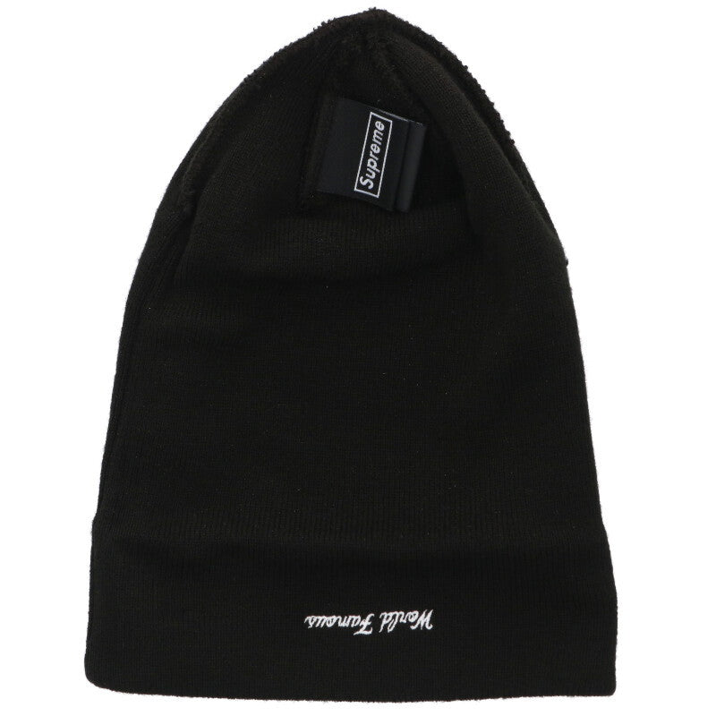Supreme x AW New Era Box Logo Beanie 24AW Logo Beanie Black ONE SIZE