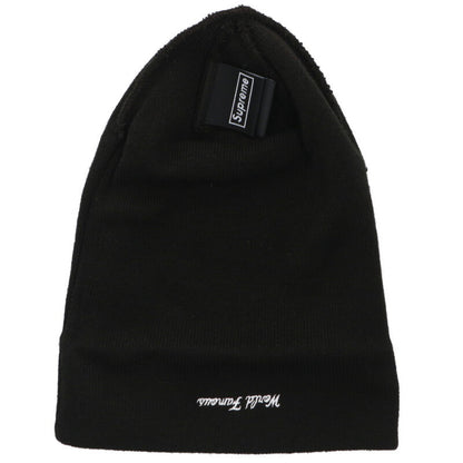 Supreme x AW New Era Box Logo Beanie 24AW Logo Beanie Black ONE SIZE