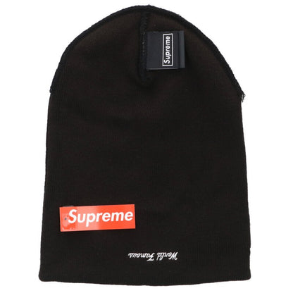 Supreme x New Era 25AW Logo Beanie Black Size ONE SIZE