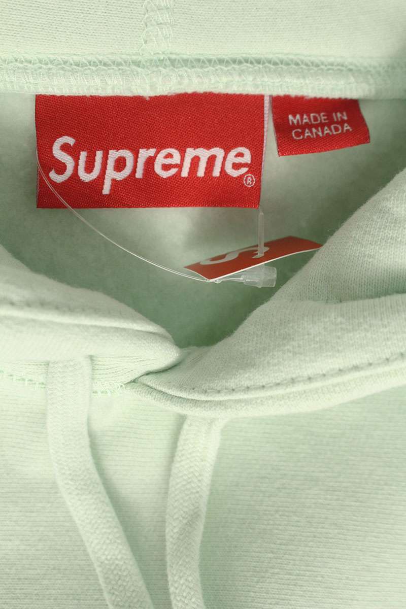 Supreme 23AW Box Logo Hooded Sweatshirt Green Size L
