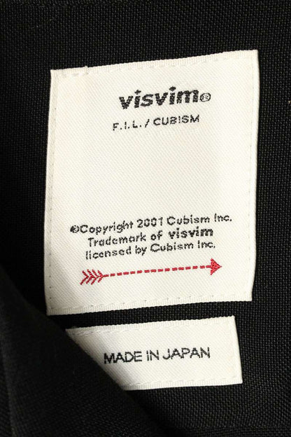 Visvim Chain Embroidered Long Sleeve Shirt Black Size S