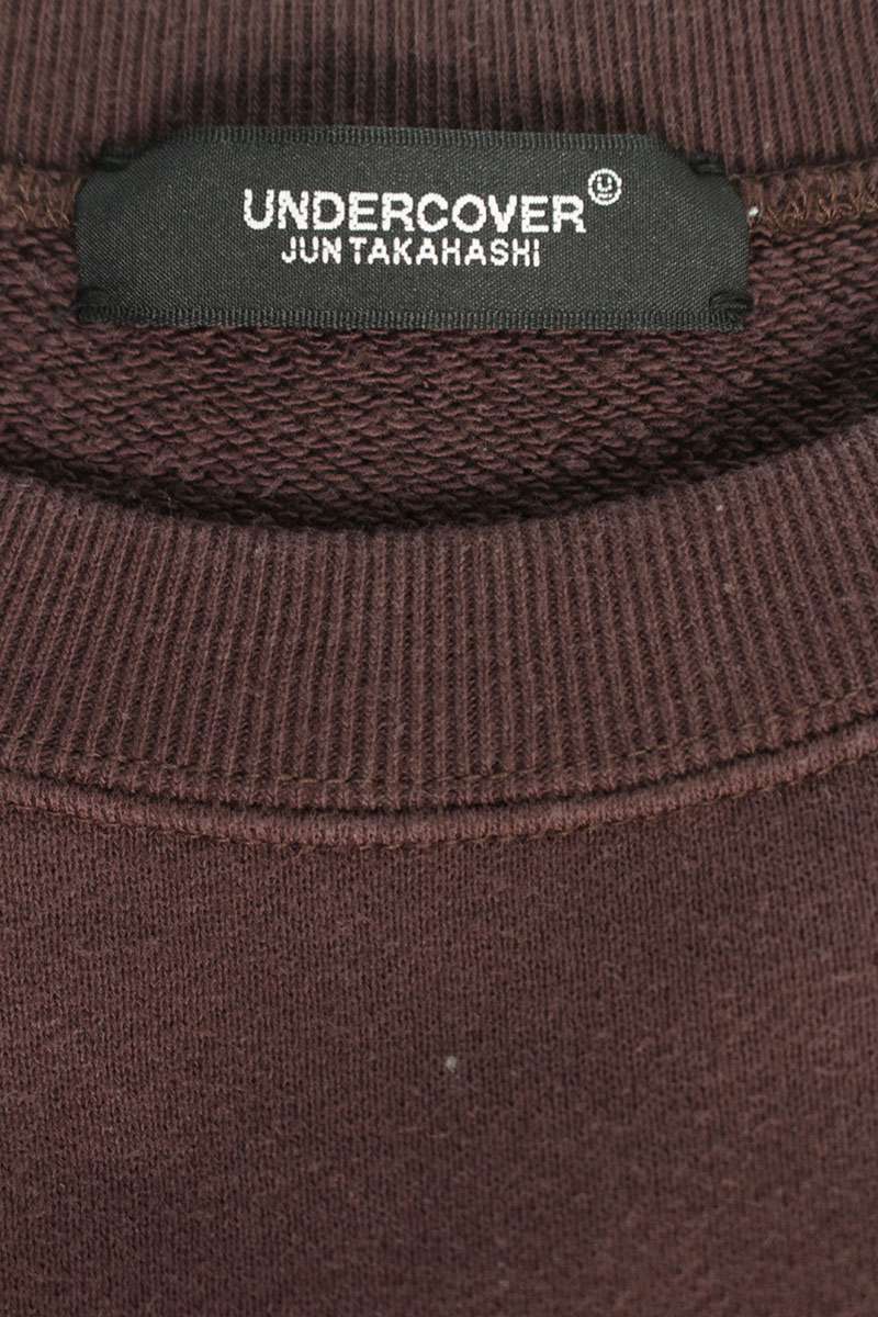 UNDERCOVER Skull Print Sweatshirt Brown Size XXL