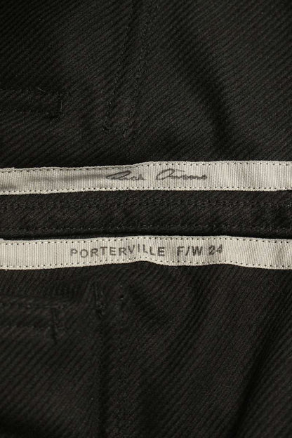 Rick Owens 24AW B 09 Cargo Denim Pants Black Size 30