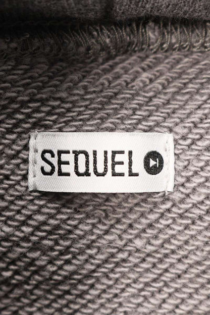 SEQUEL 23AW Print Zip Up Hoodie Gray Size XL