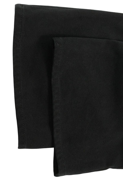 Balenciaga Washed Wide Denim Pants Black Size US 32