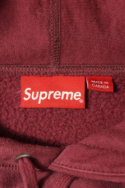 Supreme 21AW Box Logo Hooded Sweatshirt Red Size L