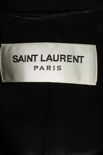 Saint Laurent Paris Coat Black Size L
