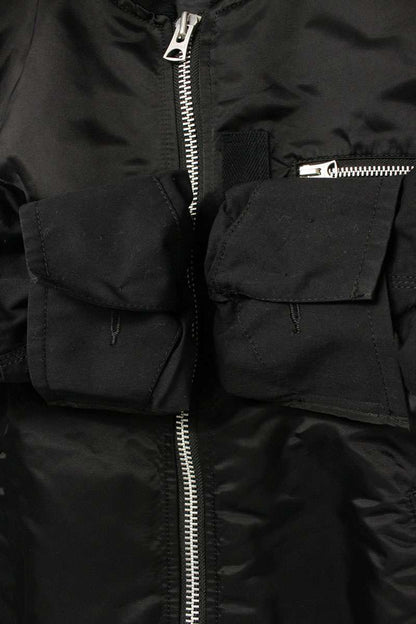 Sacai 21SS MA-1 Blouson Black Size L