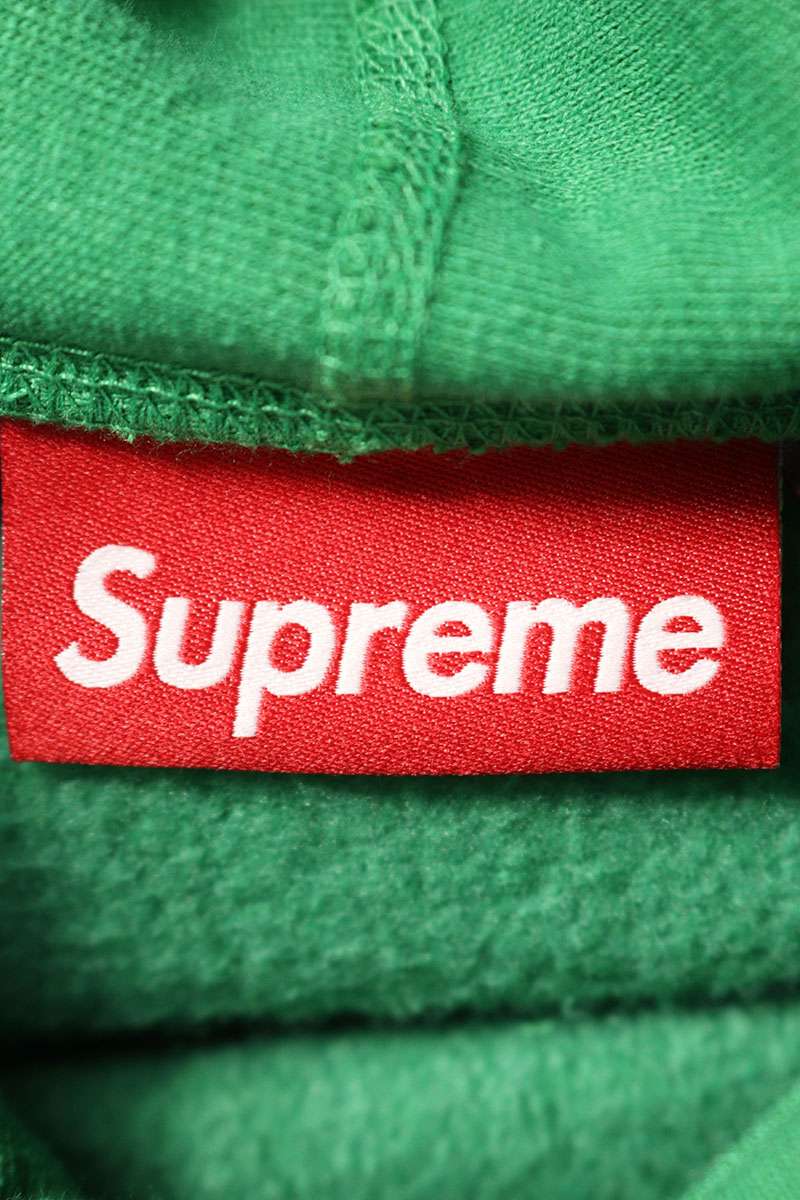 Supreme 24AW Box Logo Hooded Sweatshirt Green Size M