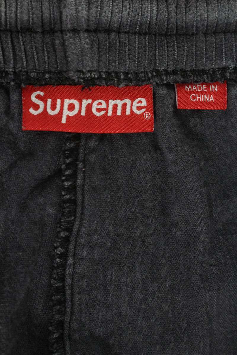Supreme Corduroy Short Embroidered Pants Gray Size 32