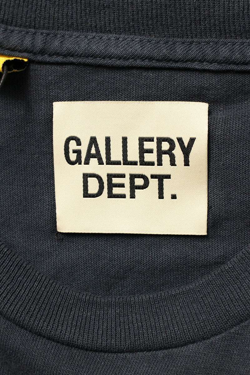 Gallery Dept. 25AW Logo Print T-Shirt Blue Size L