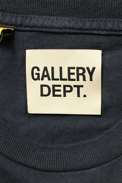 Gallery Dept. 25AW Logo Print T-Shirt Blue Size L