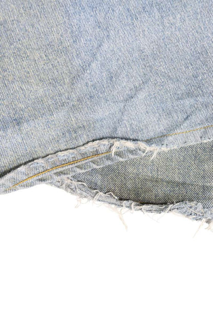 BALENCIAGA 22AW Coated Baggy Jeans Blue Size 30