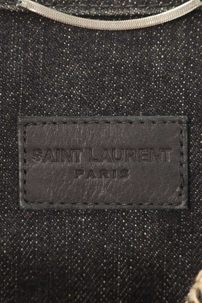 Saint Laurent Paris Denim Vest Blue Size XS