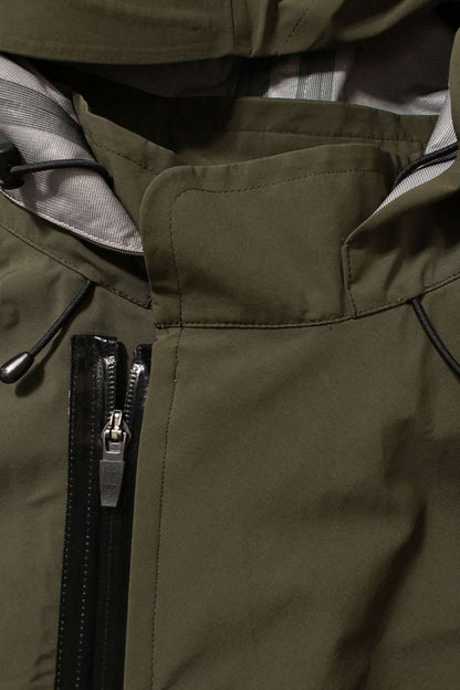 Sacai Hooded Coat Green Size 1