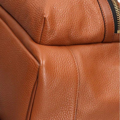 Amiri Leather Backpack Brown One Size