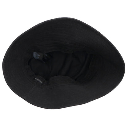 Balenciaga logo embroidery Distressed Bucket Hat Black Size L