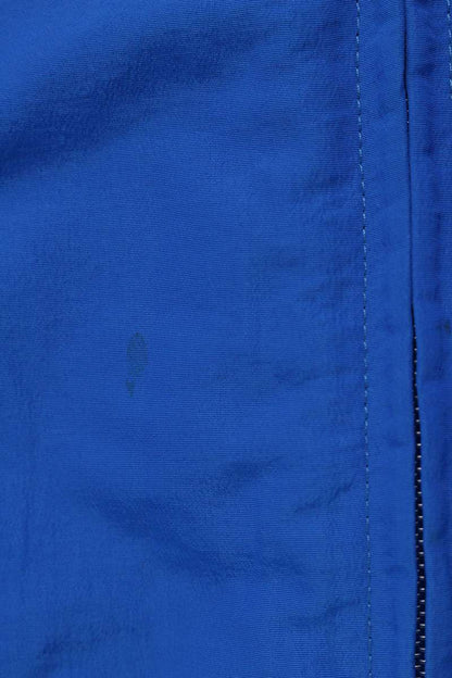 Balenciaga Logo Embroidered Jacket Blue Size XS