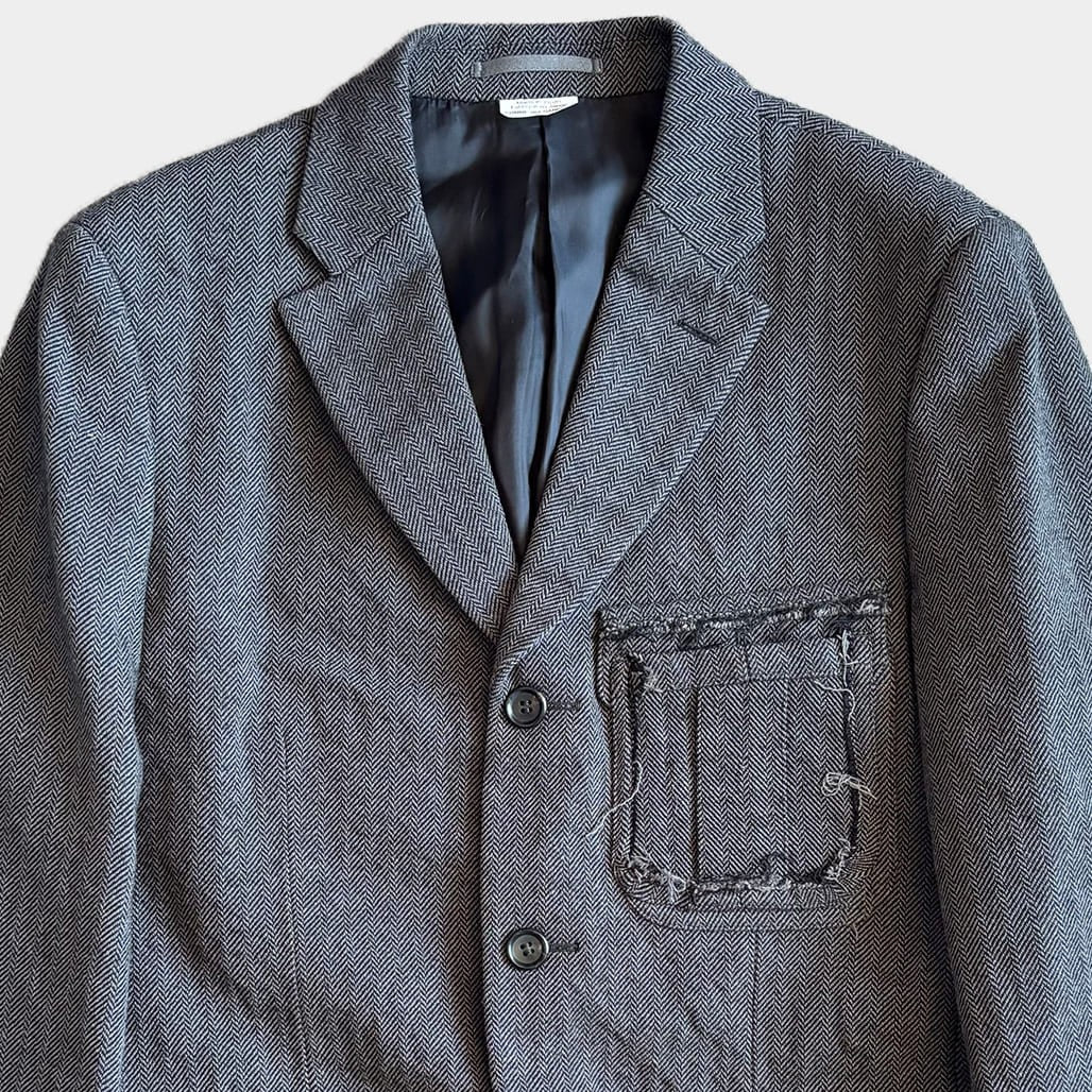 COMME DES GARCONS HOMME DEUX 23AW Tailored Jacket Gray Size M