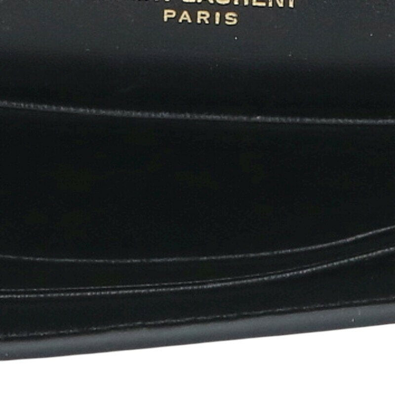 Saint Laurent Paris Logo Card Case Blue