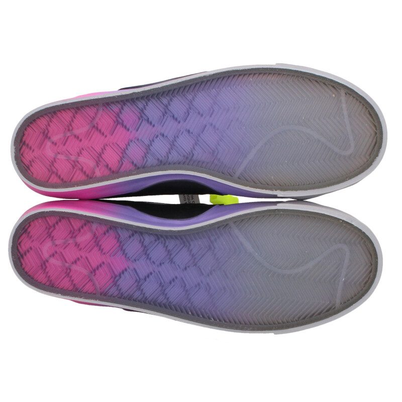 NIKE OFF-WHITE Sneakers Gray x Purple Size 25.5cm