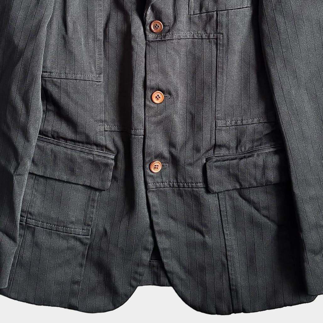 COMME DES GARCONS HOMME DEUX 24SS Tailored Jacket Black Size S