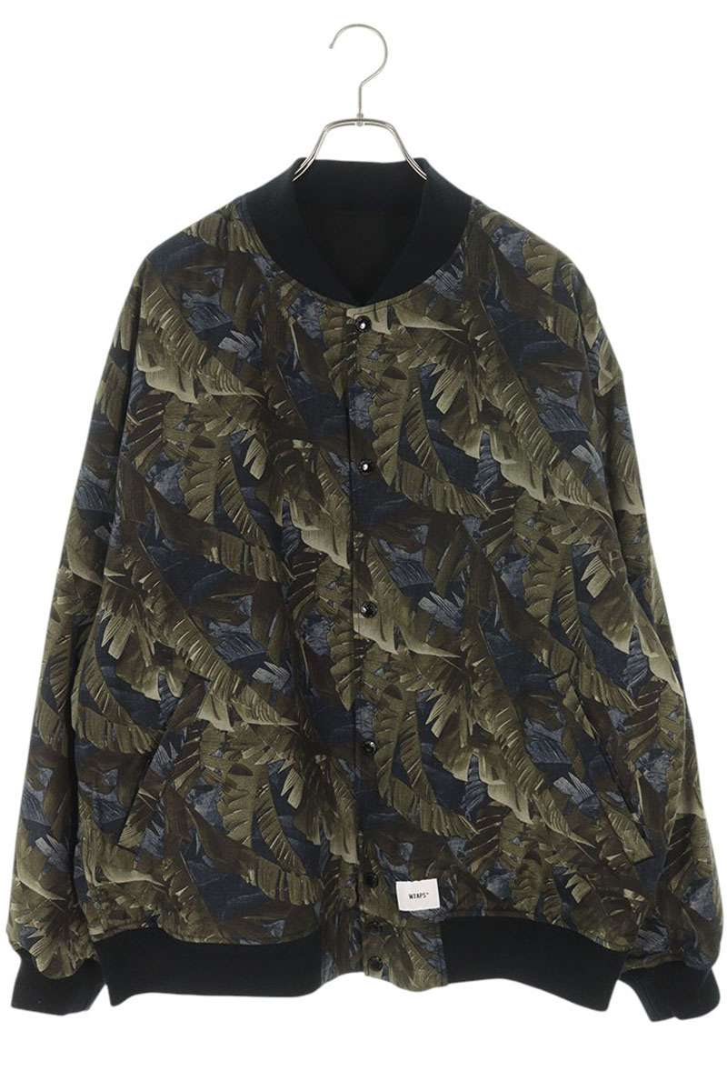 WTAPS Reversible Varsity Jacket Black Size XL