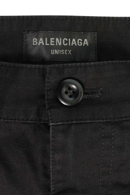 Balenciaga 22AW Cargo Long Pants Black Size XXS