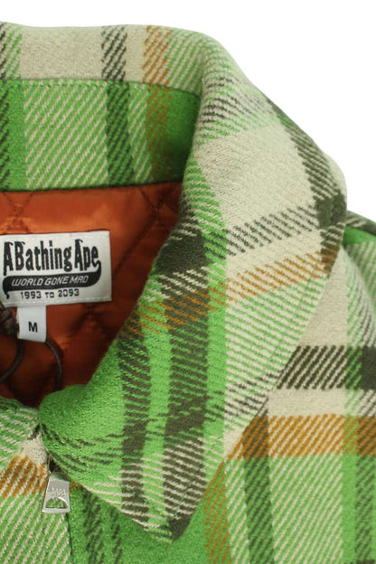 Bape Zip Up Jacket Green Size M