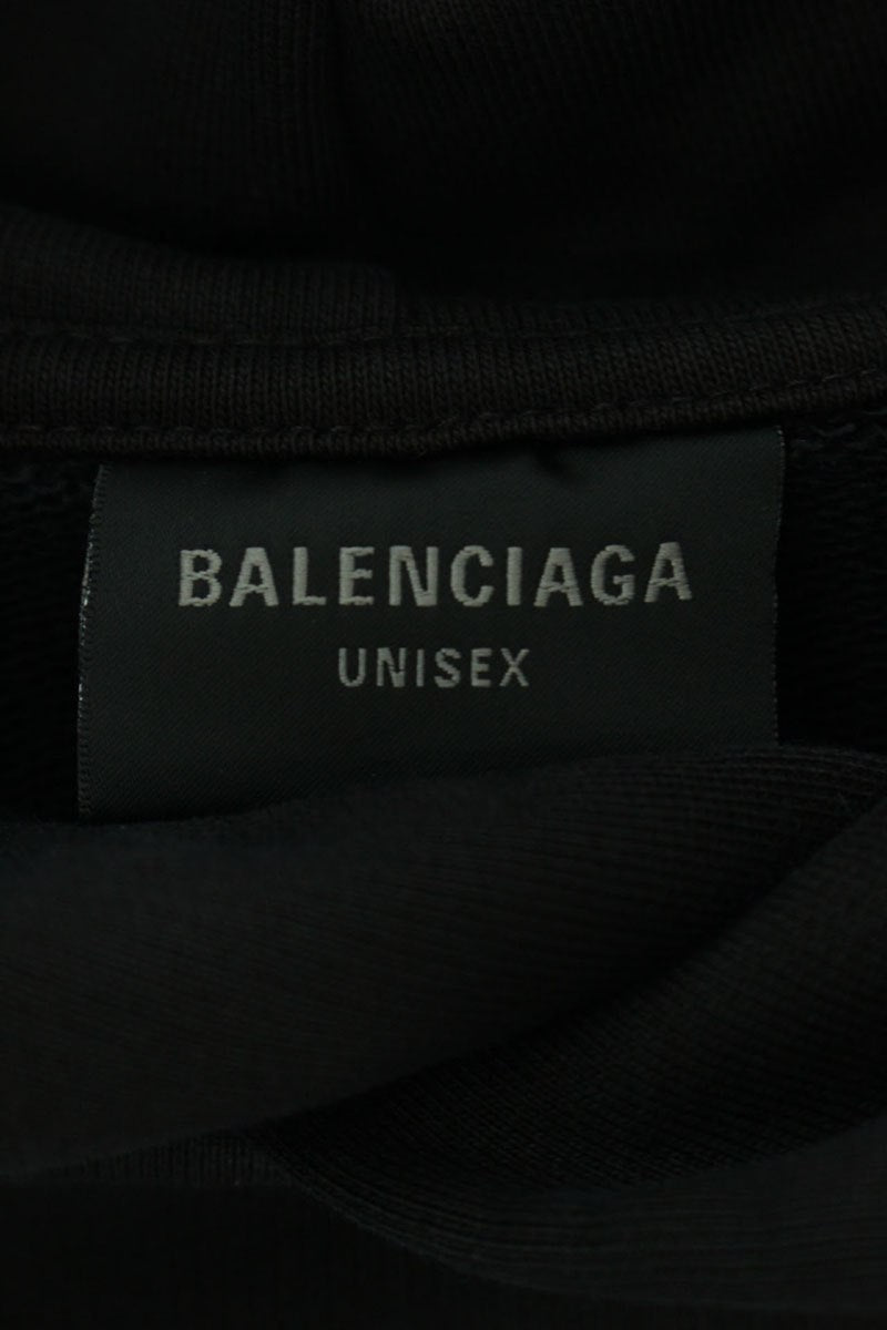 Vintage Balenciaga Tops - BALENCIAGA 24AW BEVERLYHILLSHOODIE Oversized Hoodie Black Size S - Authentic Archive