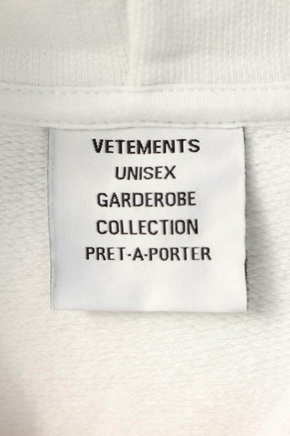Vetements 24AW Logo Hoodie White Size L