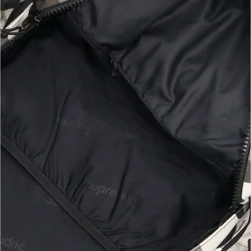 Supreme All-over camo Backpack Black x White x Gray One Size