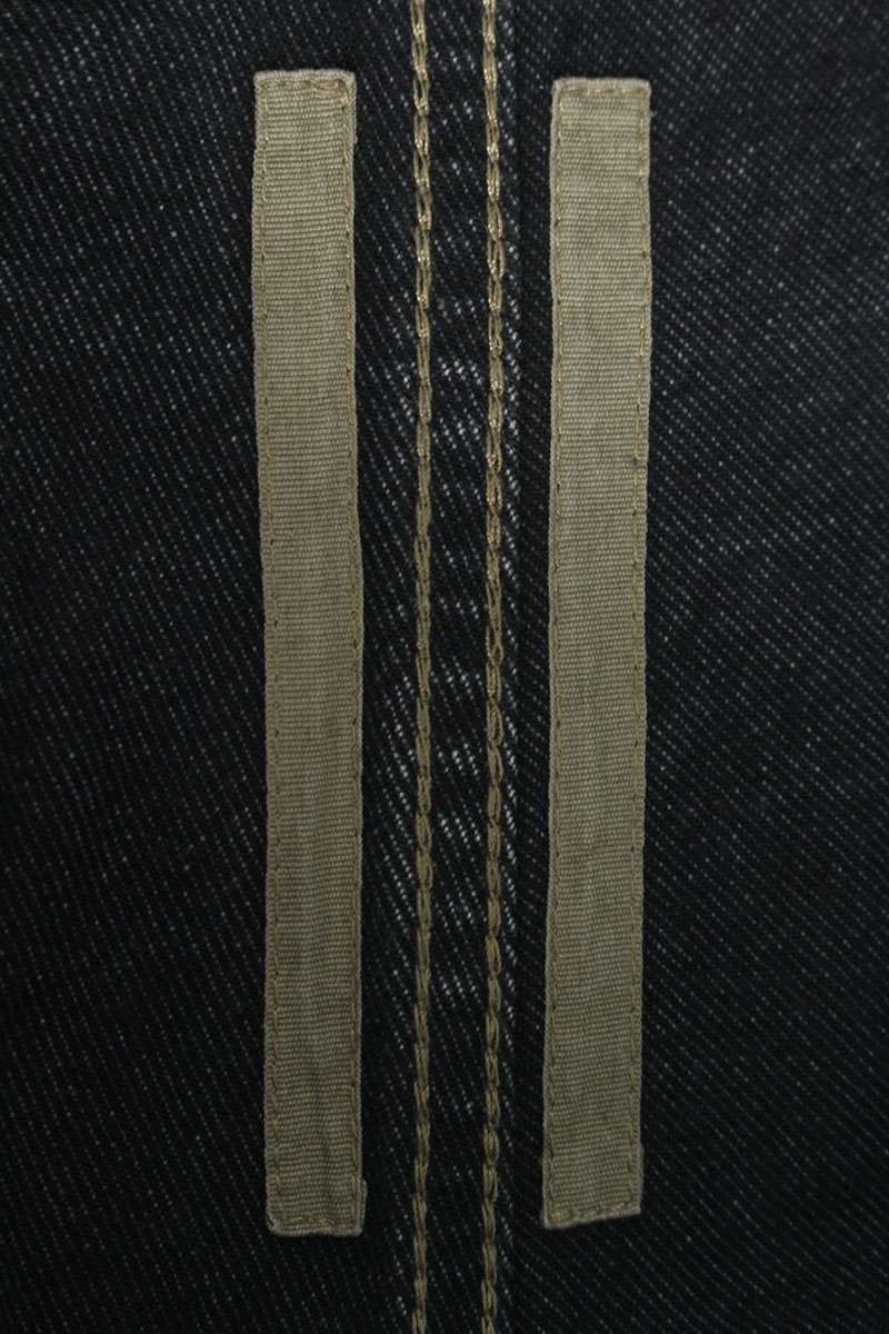 DRKSHDW DOUBLE CARGO JEANS DGY Well-Washed Denim Pants Blue Size 30