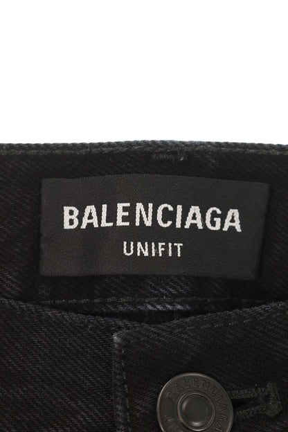 Balenciaga Denim Pants Black Size S