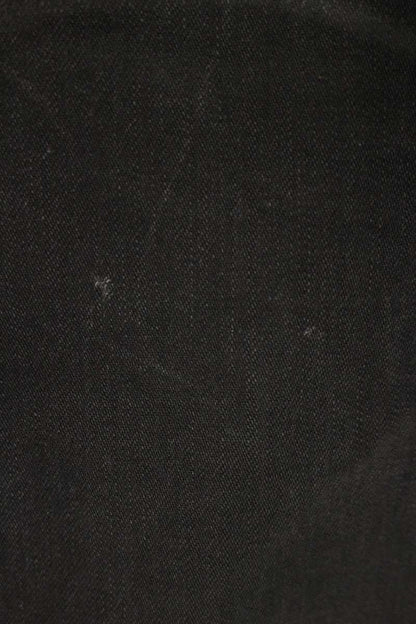 Balenciaga Reconstructed Wide Denim Pants Black x Gray Size XS