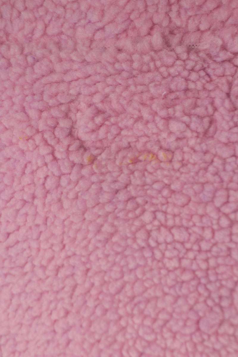 Supreme Arc Half Zip Fleece Pullover Logo Blouson Pink Size L