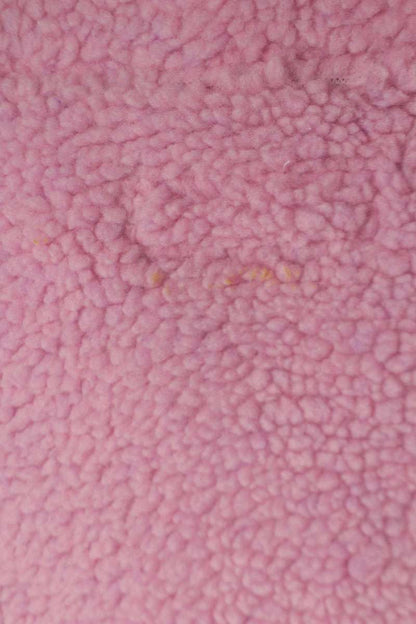 Supreme Arc Half Zip Fleece Pullover Logo Blouson Pink Size L
