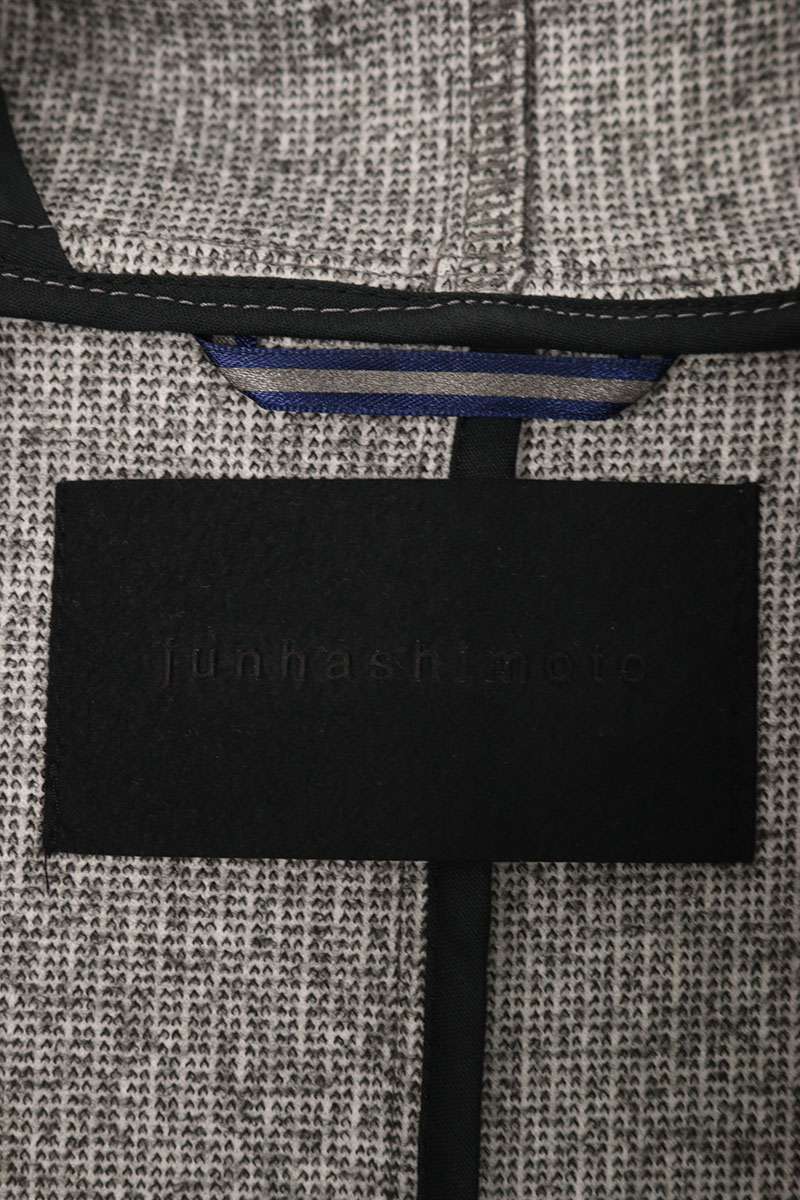 junhashimoto Down Zip Up Hoodie Gray Size L