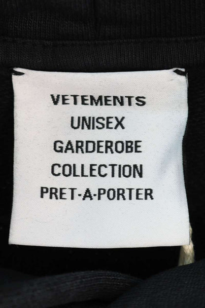 Vetements 24AW Logo Hoodie Black x White Multi Size XL