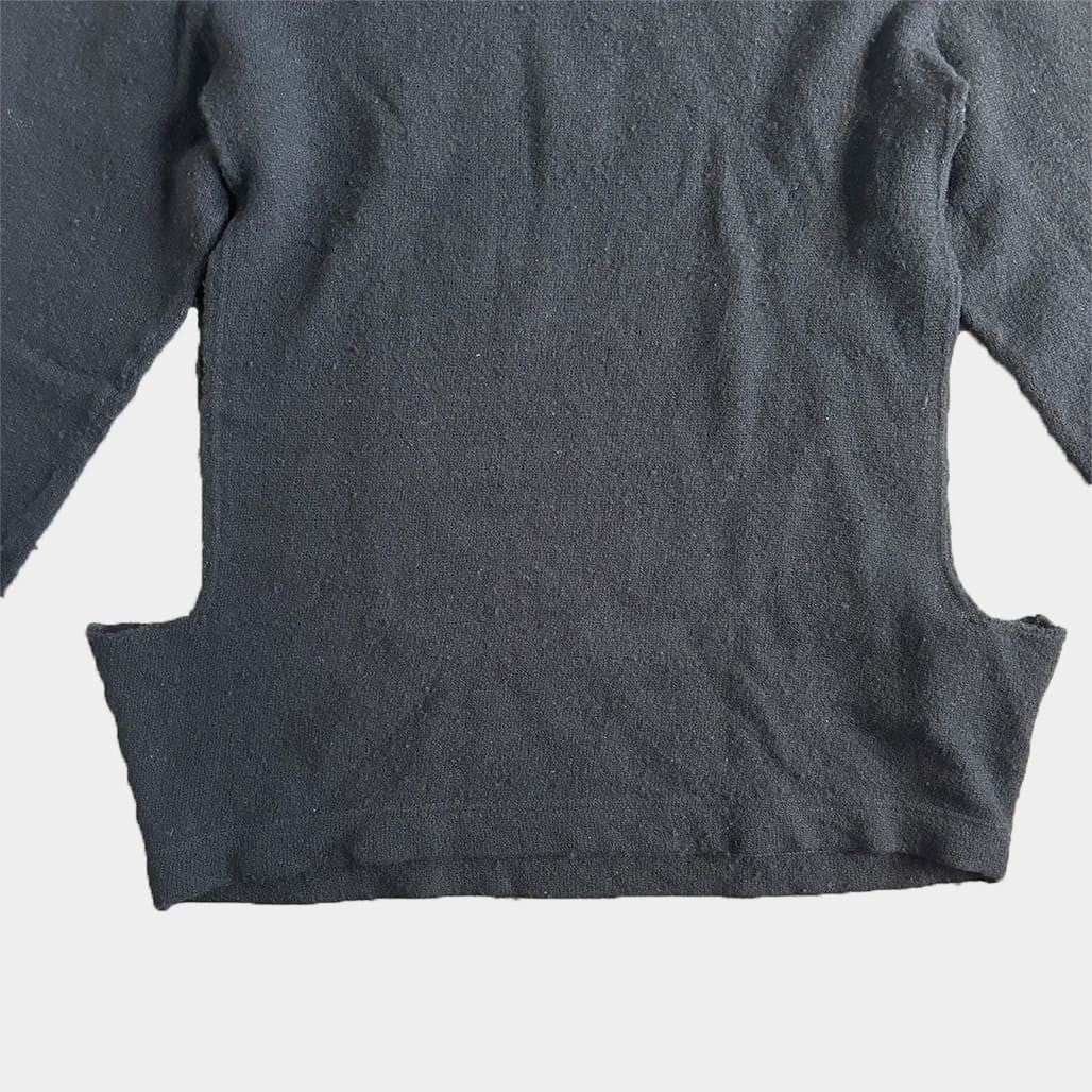 COMME DES GARCONS HOMME PLUS 22AW Sweater Black Size S