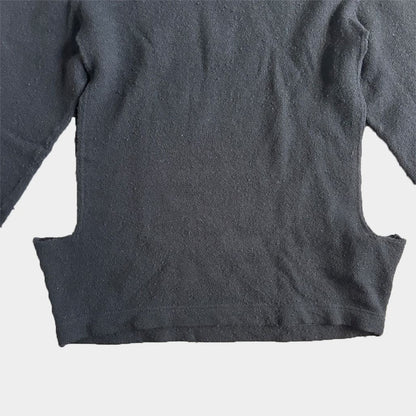 COMME DES GARCONS HOMME PLUS 22AW Sweater Black Size S