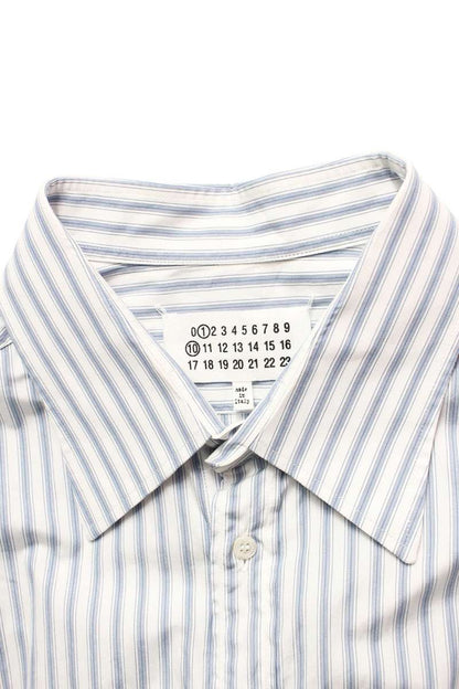 Vintage Maison Margiela Tops - Maison Margiela Striped Cotton Long Sleeve Shirt Size S - Authentic Archive