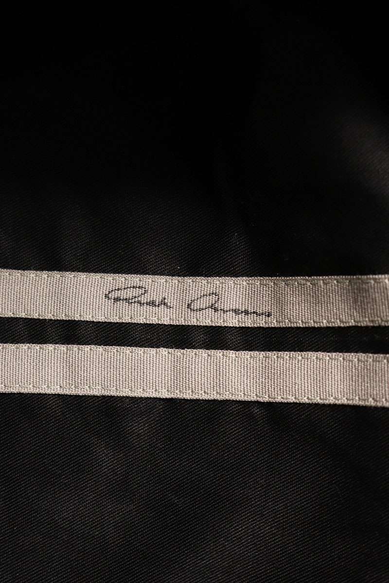 Rick Owens 25AW LBY Leather Jacket Black Size 50