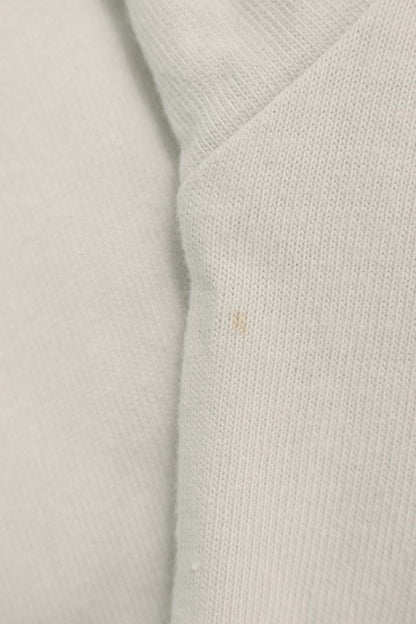 Balenciaga logo embroidery Long Sleeve T-Shirt White Size 1